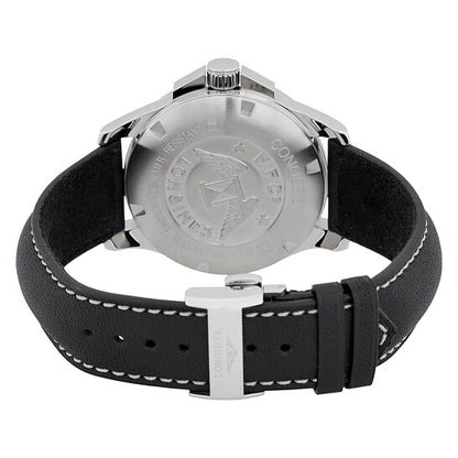 لونجين، ساعة كونكويست جي إم تي أوتوماتيكية للرجال بمينا أزرق