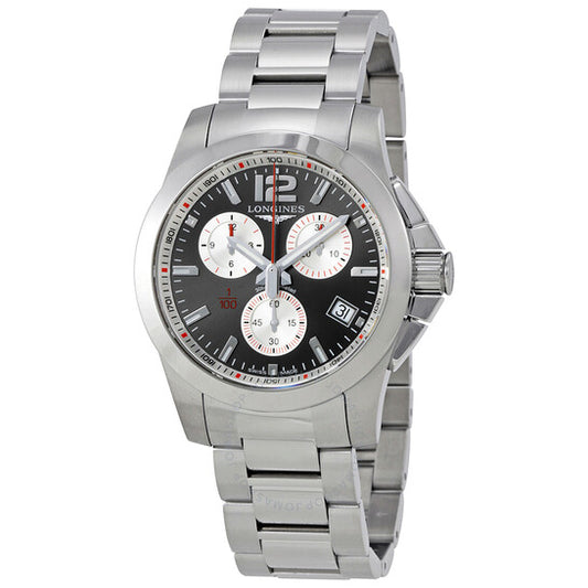 Longines, Conquest Chronograph Grey Dial Men's Watch