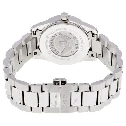 Longines, Conquest Mother of Pearl Diamond Dial Ladies Watch