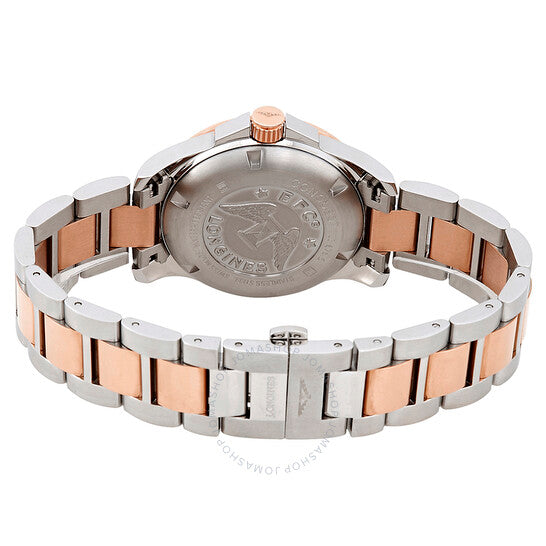 لونجين، ساعة كونكويست للرجال مرصعة بعرق اللؤلؤ والماس