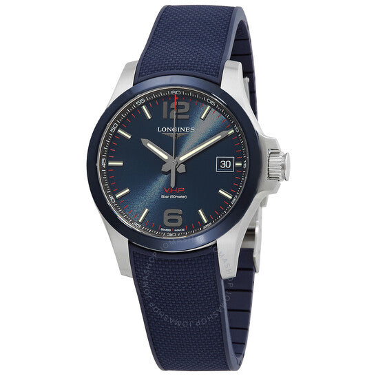 Longines, Conquest Perpetual Quartz Blue Dial Men's Watch