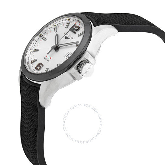 Longines, Conquest Perpetual Quartz Silver Dial Men's Watch