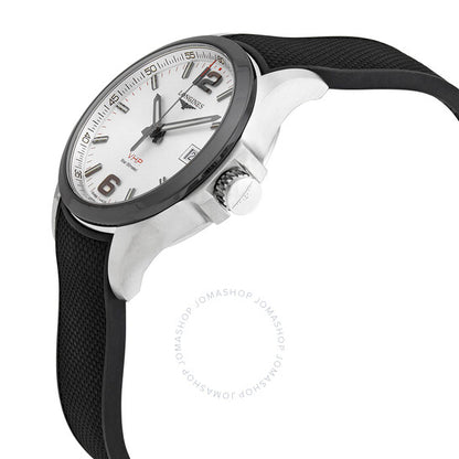 Longines, Conquest Perpetual Quartz Silver Dial Men's Watch