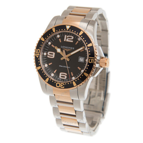 Longines, Conquest Quartz Black Dial Men's 41 mm Watch