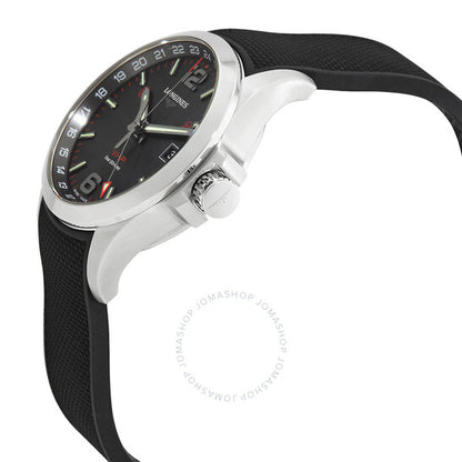 لونجين، ساعة كونكويست كوارتز للرجال بمينا أسود