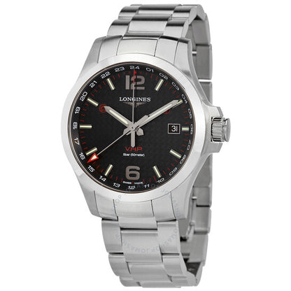 Longines, Conquest Quartz Black Dial Men's Watch