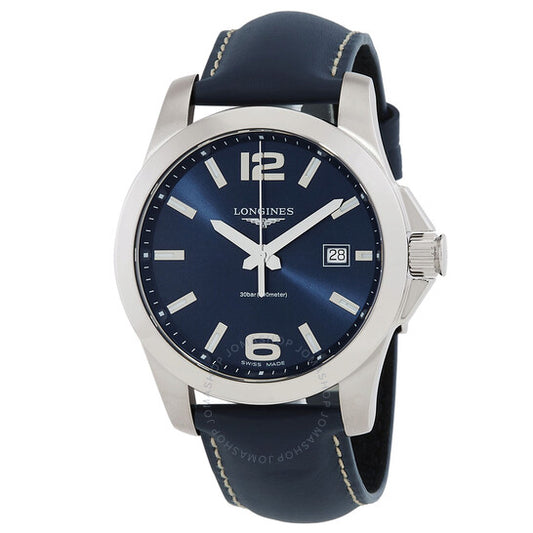 Longines, Conquest Quartz Blue Dial Men's Watch