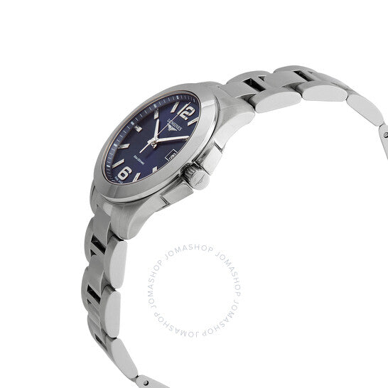 Longines, Conquest Quartz Diamond Blue Dial Ladies Watch