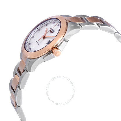 Longines, Conquest Quartz Diamond Ladies Watch