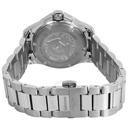 Longines, Conquest Quartz Silver Dial Ladies Watch