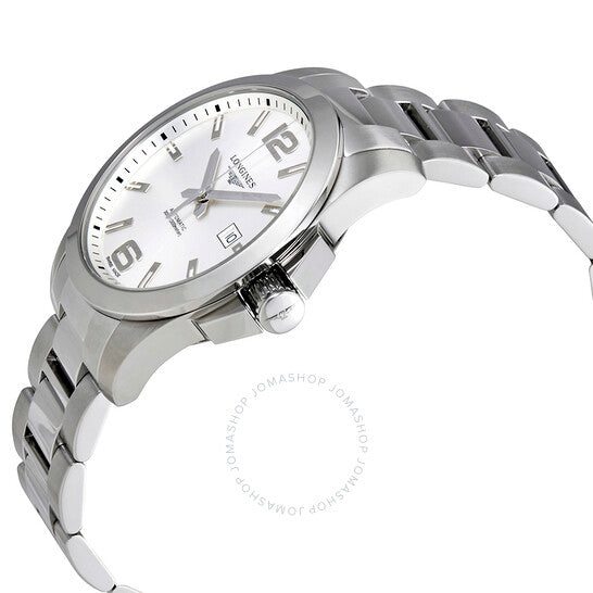 Longines, Conquest Automatic Silver Dial Men's 43mm Watch
