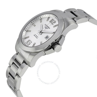Longines, Conquest Automatic Silver Dial Stainless Steel Men's Watch