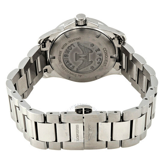 لونجين، ساعة كونكويست صن راي بمينا زرقاء للسيدات