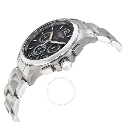 Longines, Conquest V.H.P. Perpetual Chronograph Quartz Black Dial Men's Watch