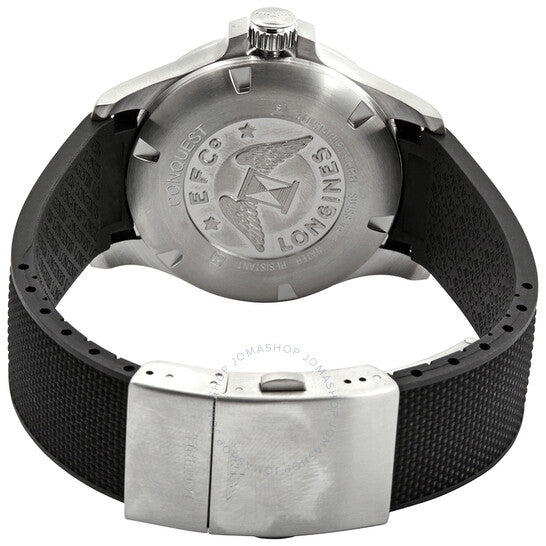 Longines, Conquest V.H.P. Perpetual Quartz Black Dial Men's Watch