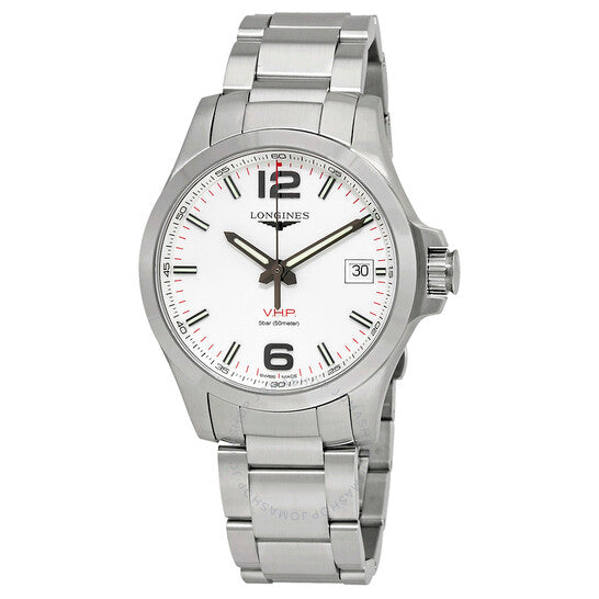 Longines, Conquest V.H.P. Silver Dial Men's Watch