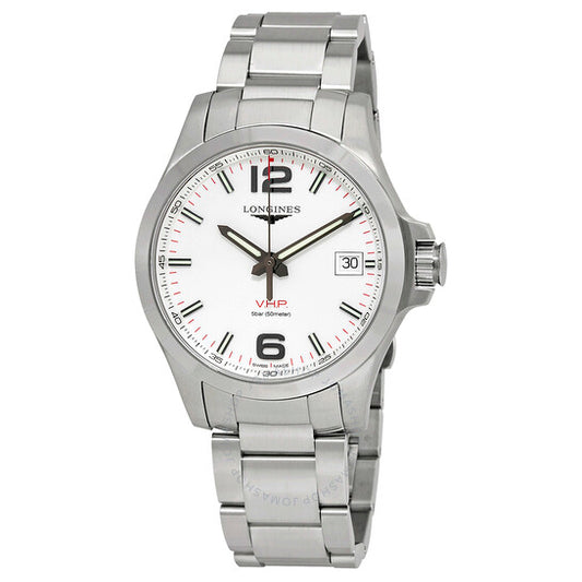 Longines, Conquest V.H.P. Silver Dial Men's Watch