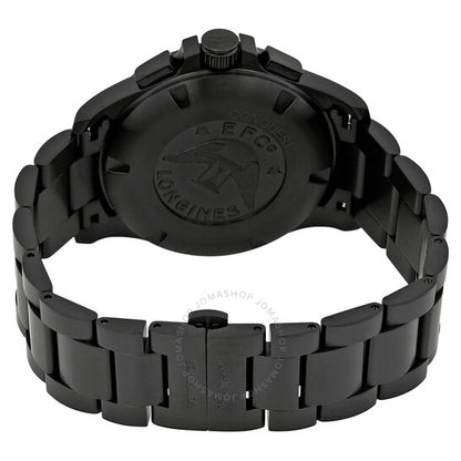 Longines, Conquest V.H.P. Chronograph Black Carved Dial Men's Watch L37272566