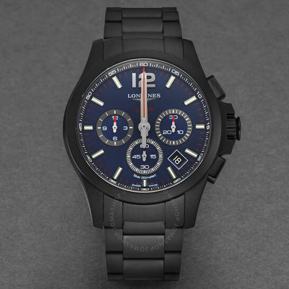 Longines, Conquest V.H.P. Chronograph Blue Dial Men's Watch