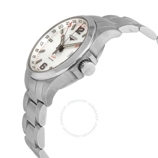 Longines, Conquest V.H.P. GMT Quartz Silver Dial Men's Watch