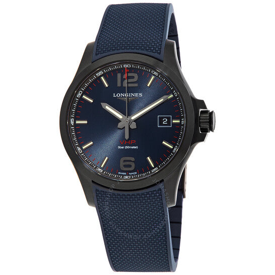Longines, Conquest V.H.P. Perpetual Quartz Blue Dial Men's Watch