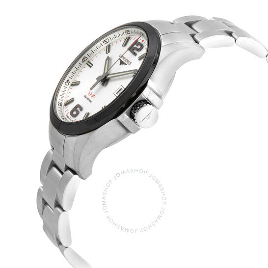 Longines, Conquest V.H.P. Perpetual Quartz Silver Dial Men's Watch