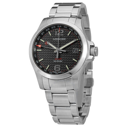 Longines, Conquest V.H.P. Quartz Black Dial Men's Watch