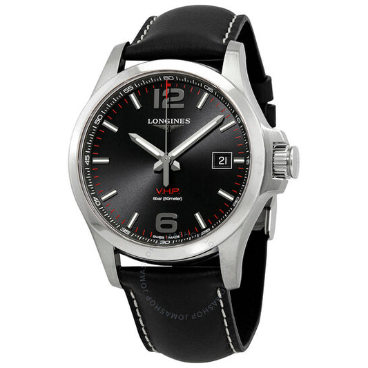 Longines, Conquest VHP Quartz Black Dial Men's Watch