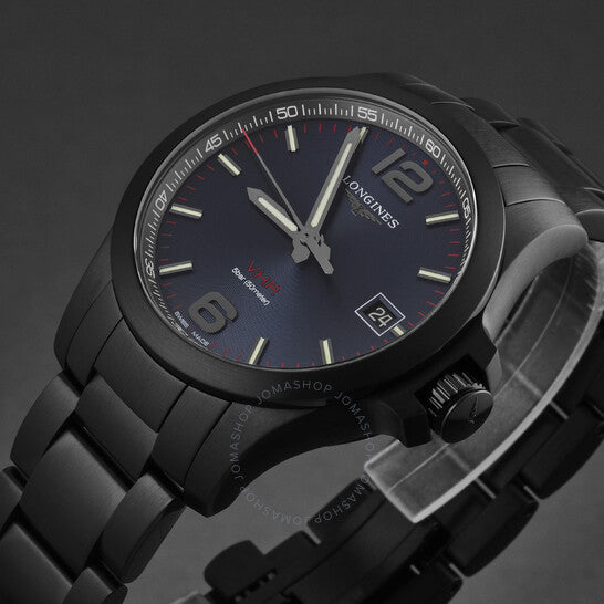 Longines, Conquest V.H.P. Quartz Blue Dial Men's Watch