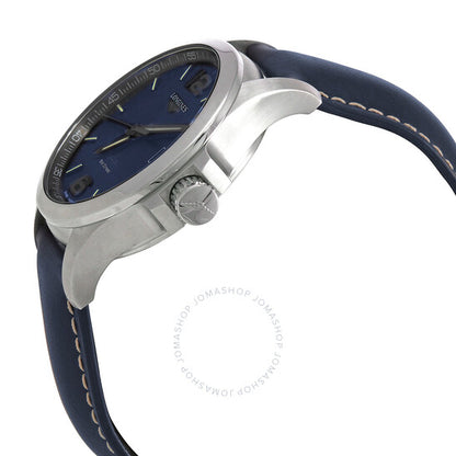 ساعة لونجين كونكويست VHP كوارتز للرجال بمينا أزرق