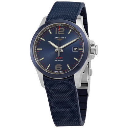 Longines, Conquest V.H.P. Quartz Blue Dial Men's Watch