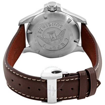 ساعة لونجين كونكويست VHP كوارتز للرجال بمينا فضي