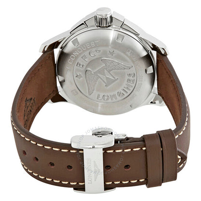 Longines, Conquest Chronograph White Dial Men's Watch