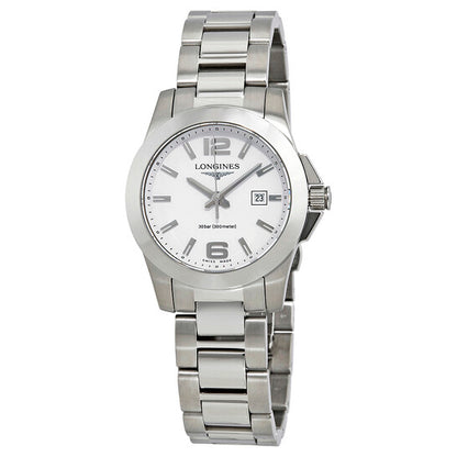 Longines, Conquest White Dial Ladies Watch