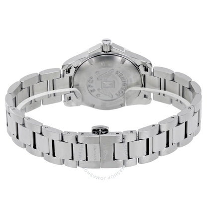 لونجين، ساعة كونكويست للسيدات بمينا أبيض وستانلس ستيل