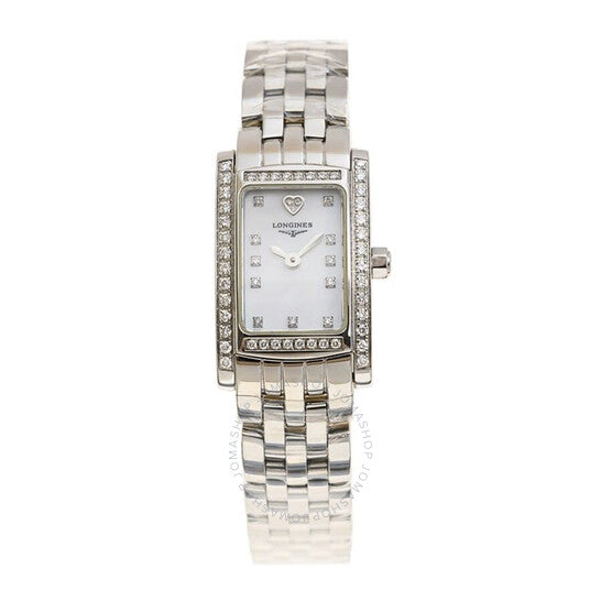 Longines, Dolce Vita Quartz Diamond White Dial Ladies Watch