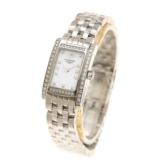 Longines, Dolce Vita Quartz Diamond White Dial Ladies Watch