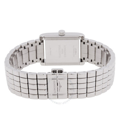 ساعة لونجين دولتشي فيتا كوارتز للنساء بمينا فضي