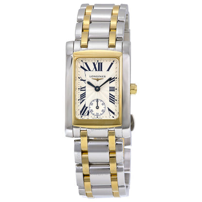 Longines, Dolce Vita Silver Dial Two-tone Ladies Watch L55025707