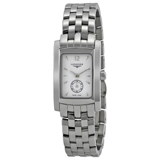 Longines, Dolce Vita White Dial Stainless Steel Ladies Watch