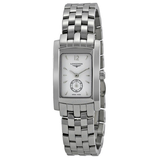 Longines, Dolce Vita White Dial Stainless Steel Ladies Watch