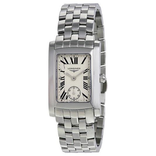 Longines, Dolce Vita White Dial Stainless Steel Ladies Watch