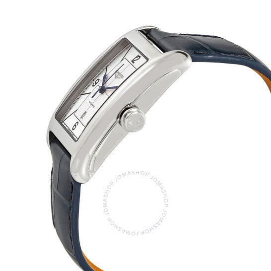 لونجين، ساعة دولتشي فيتا أوتوماتيكية للسيدات بمينا فضي