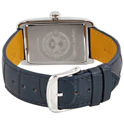 لونجين، ساعة دولتشي فيتا أوتوماتيكية للسيدات بمينا فضي