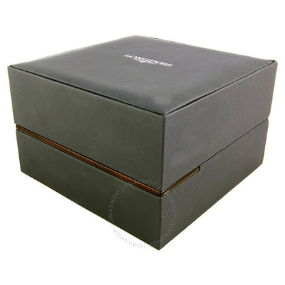 Longines, DolceVita Black Dial Stainless Steel Ladies Watch