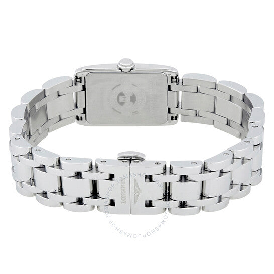 لونجين، ساعة دولتشي فيتا النسائية المرصعة بالألماس وعرق اللؤلؤ