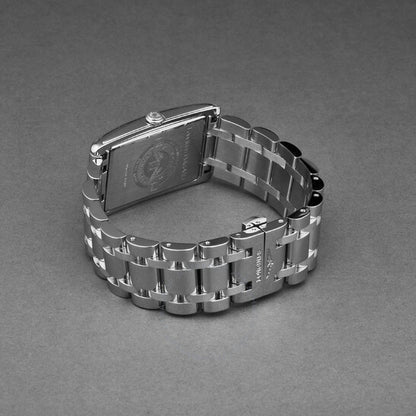 لونجين، ساعة دولتشي فيتا كوارتز ماسية بمينا سوداء للسيدات