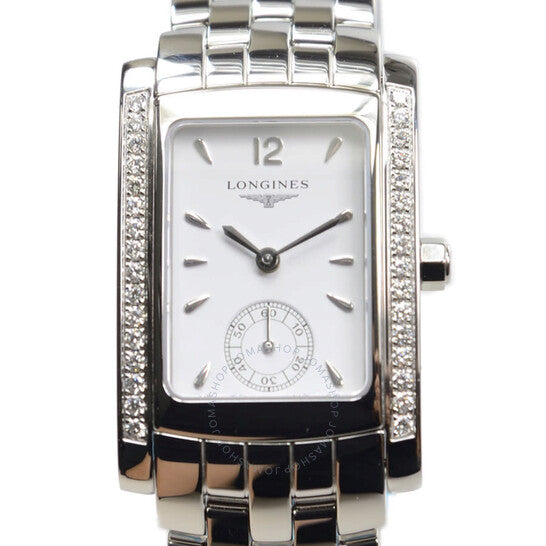 Longines, DolceVita Quartz Diamond White Dial Ladies Watch