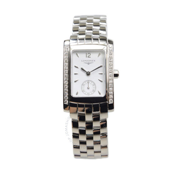 Longines, DolceVita Quartz Diamond White Dial Ladies Watch