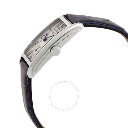 ساعة لونجين دولتشي فيتا كوارتز بمينا فضية للنساء L55124717